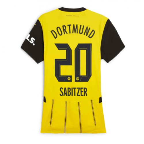 Borussia Dortmund Marcel Sabitzer #20 Domaci Dres za Ženska 2024-25 Kratak Rukav